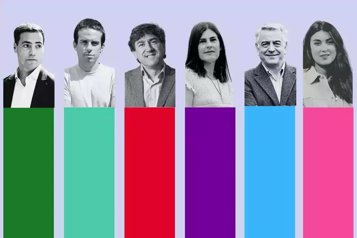 Els candidats a les eleccions al País Basc