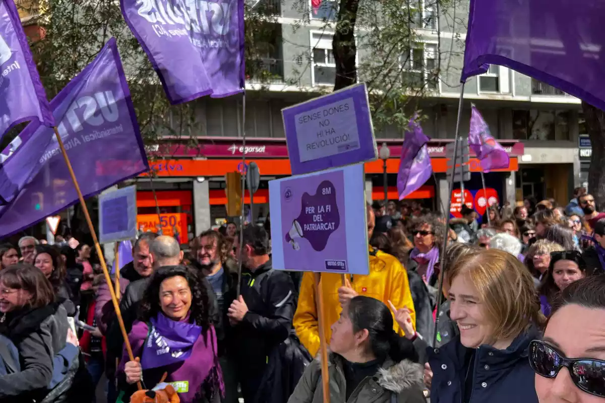 Manifestació del 8 de Març a Tarragona