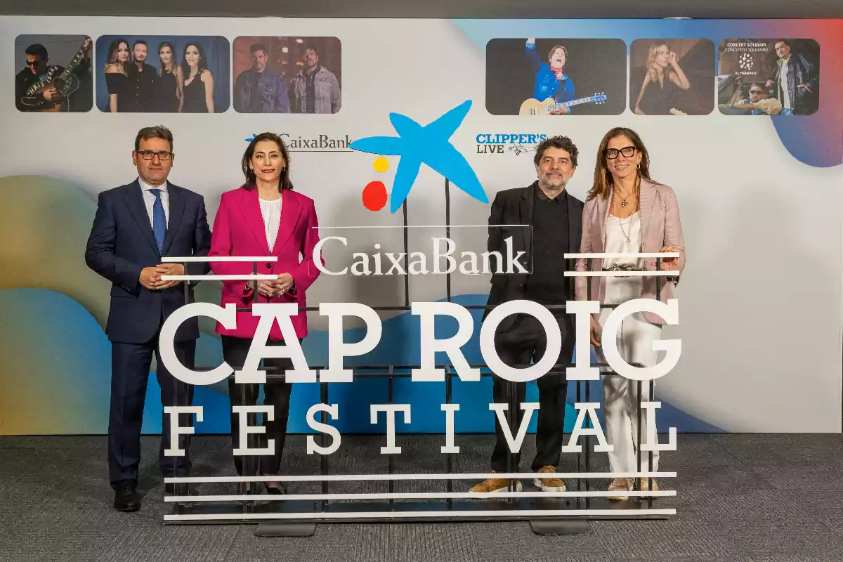 Cap Roig Festival amb persones de CaixaBank