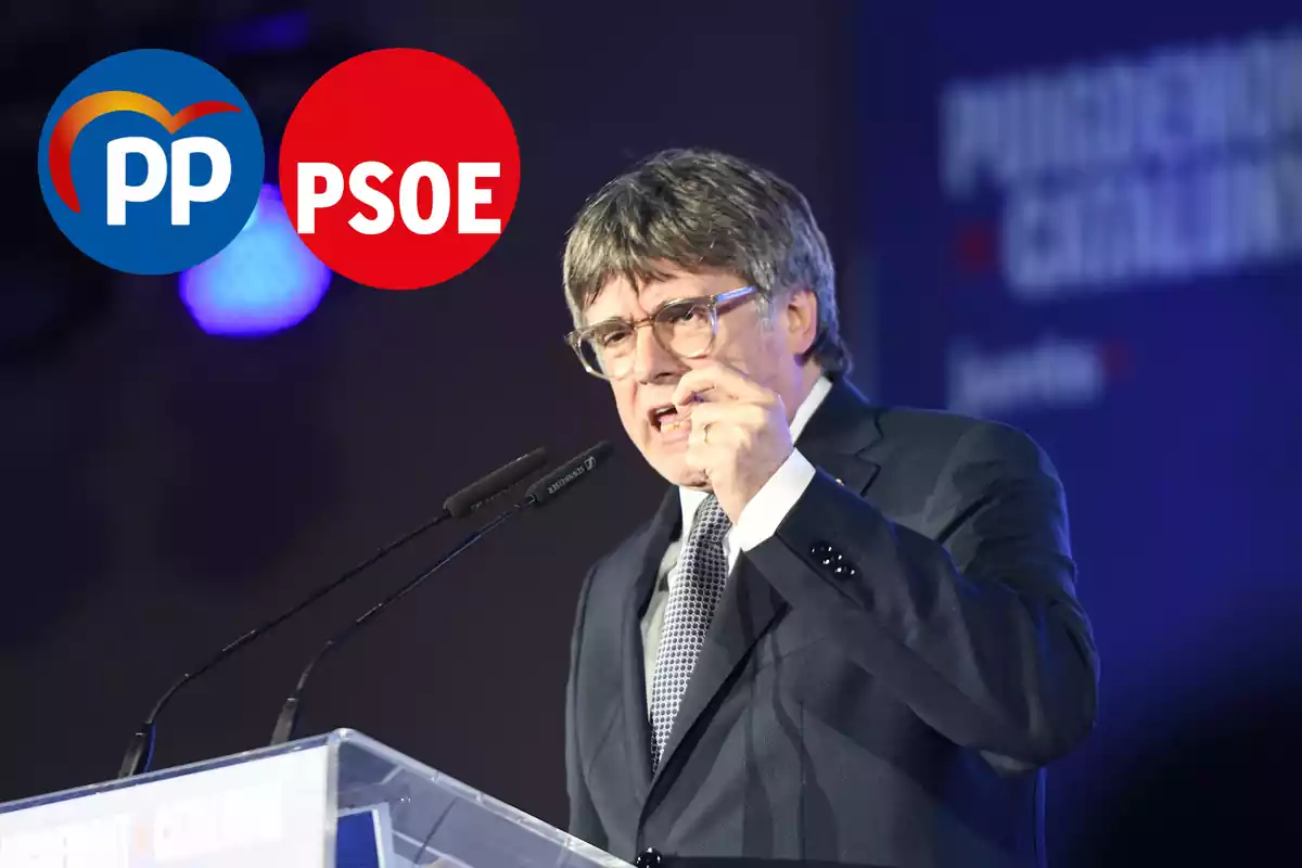 Puigdemont, a l'acte electoral del passat dia 25