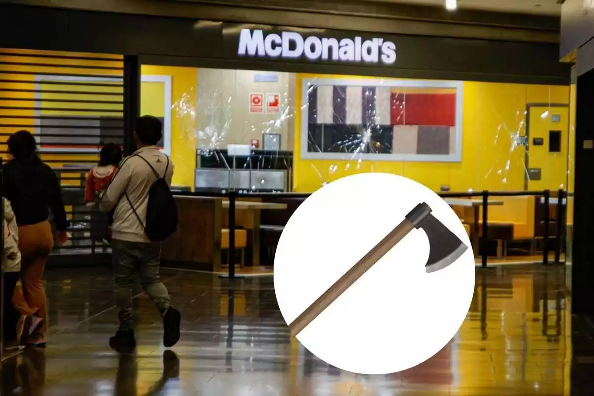 El McDonald's assaltat