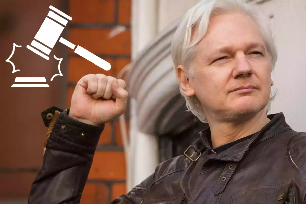 Assange, en una imatge d'arxiu