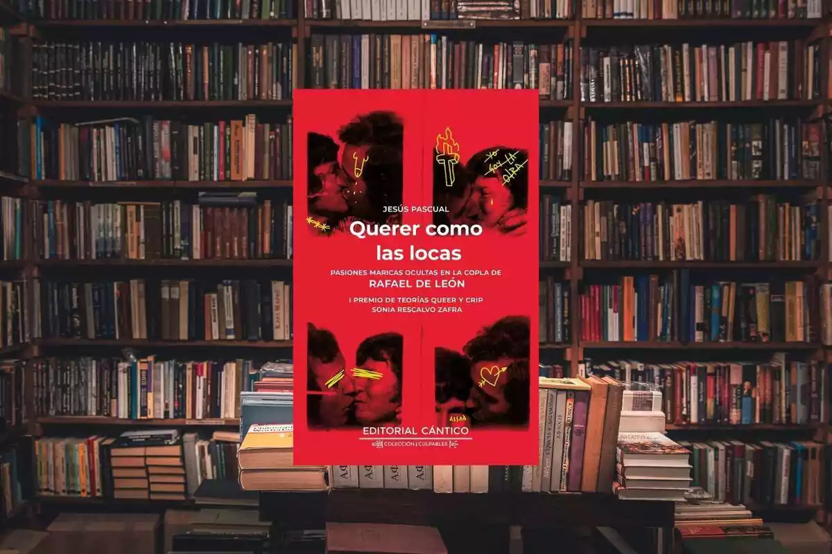 El llibre 'Querer como las locas' al centre d'una biblioteca