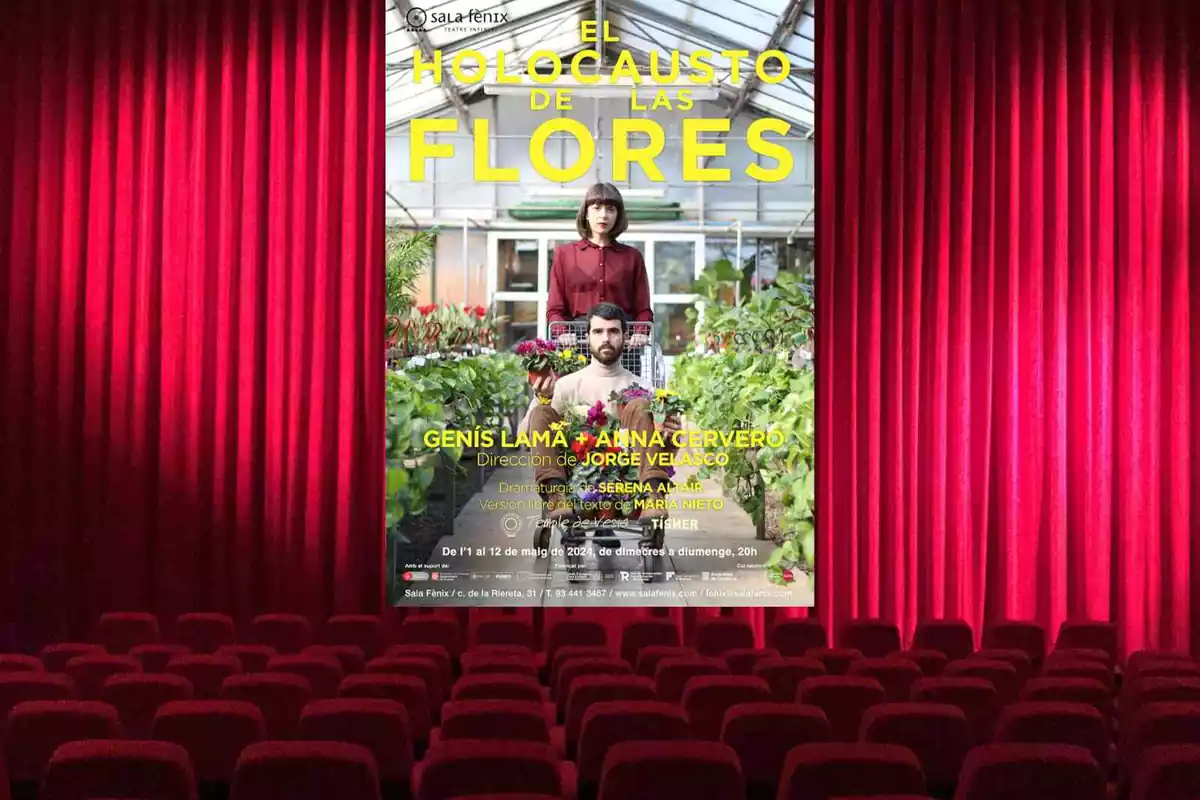 L'obra 'L'Holocaust de les flors' a Sala Fènix