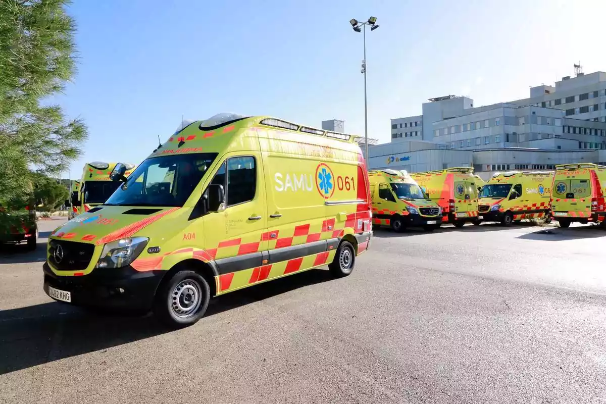 Ambulàncies del SAMU 061 a Mallorca