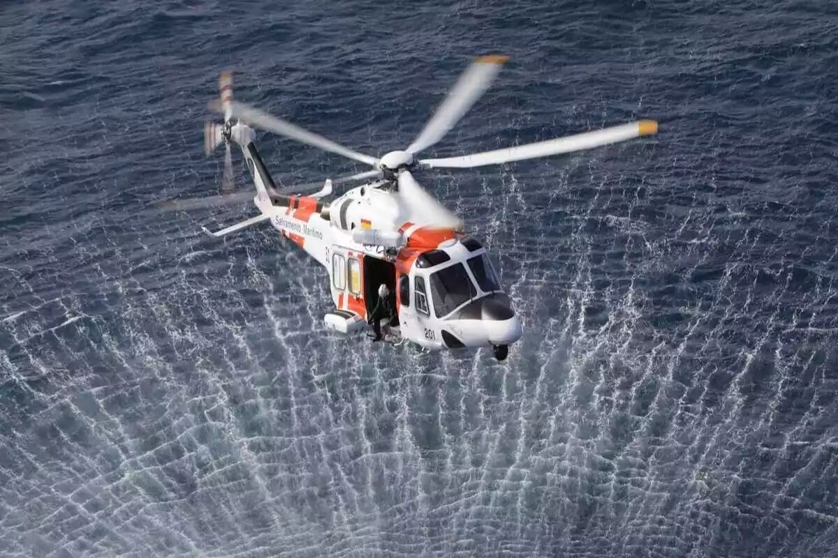 Helicòpter Helimer 201 de Salvament Marítim