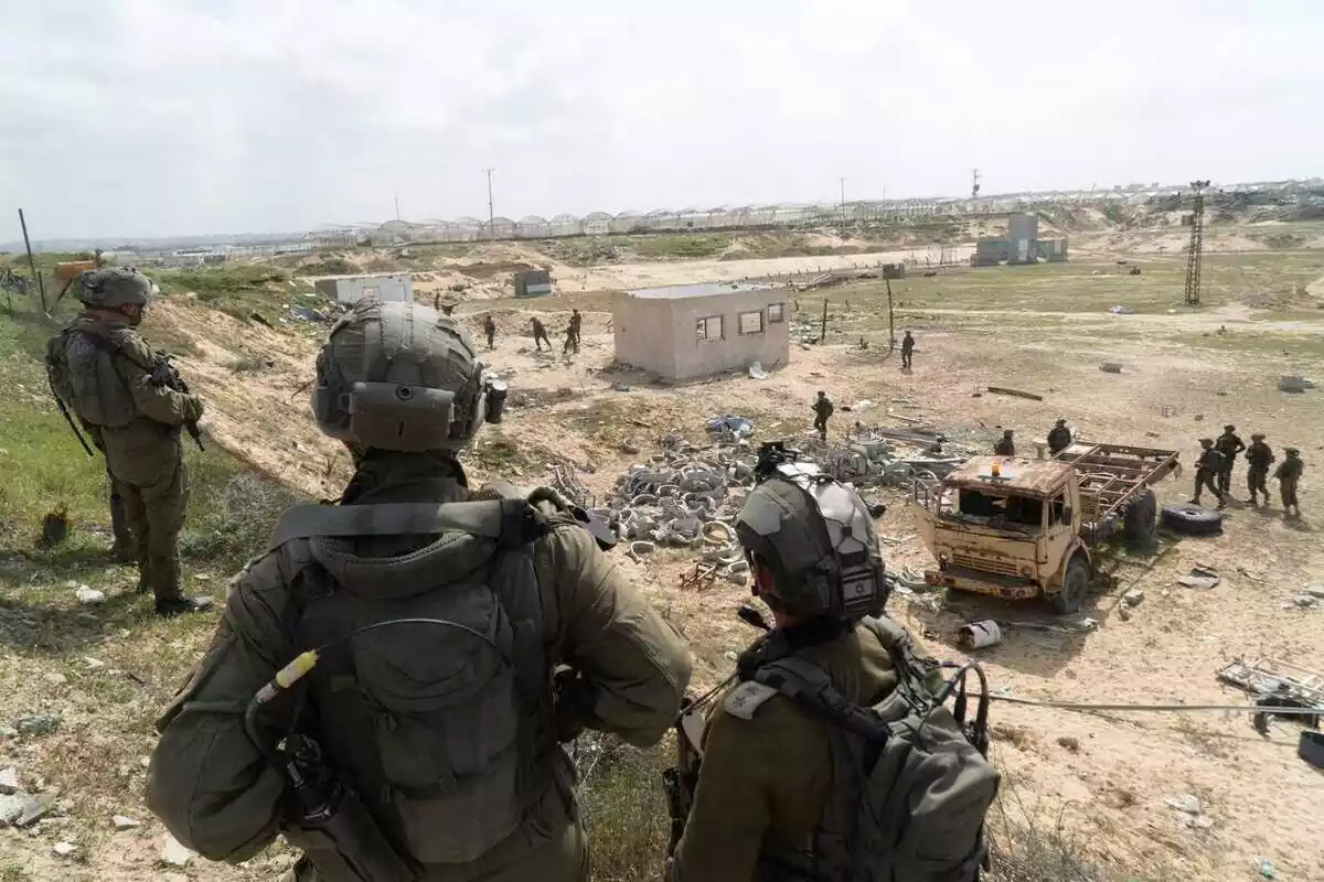 Militars israelians, a Gaza