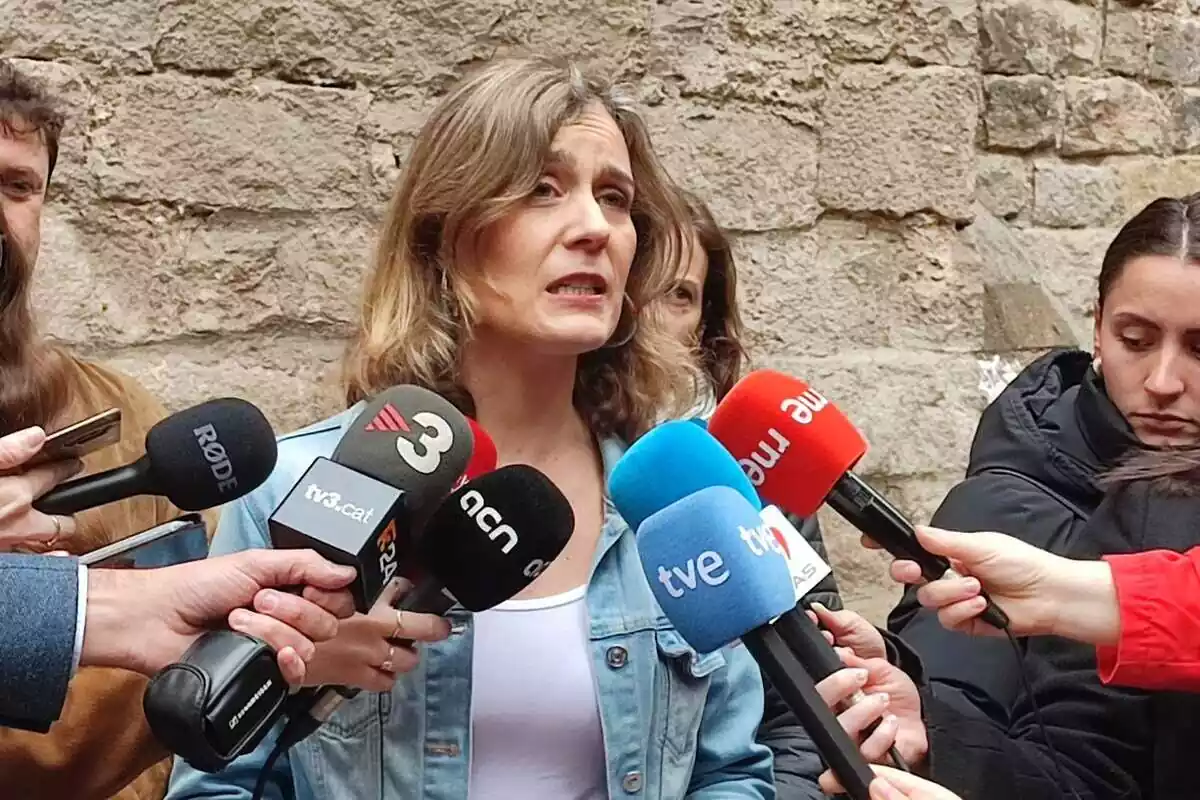 La líder dels Comuns al Parlament i coordinadora de Catalunya en Comú, Jéssica Albiach