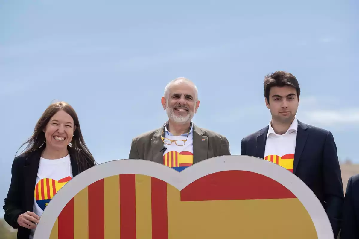 El líder de Ciutadans a Catalunya i candidat a les eleccions catalanes del 12 de maig, Carlos Carrizosa
