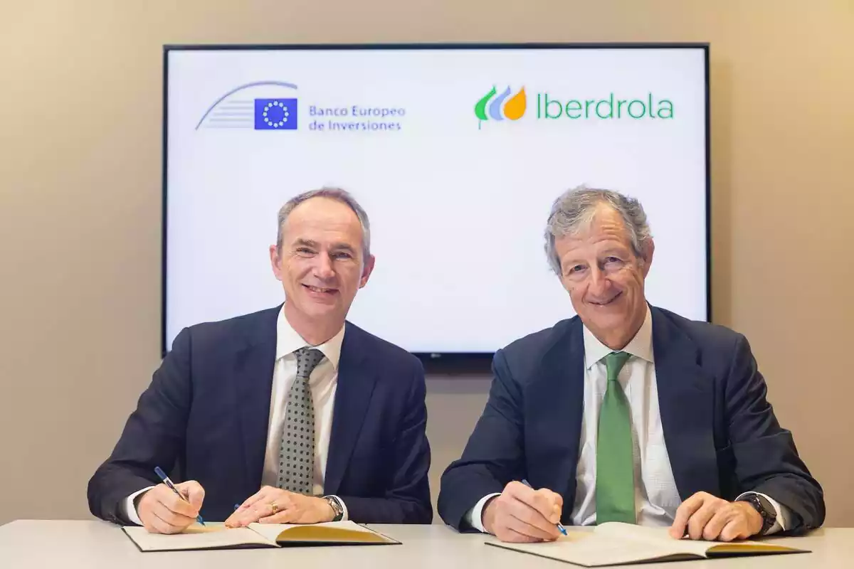 Signatura d'Iberdrola i BEI