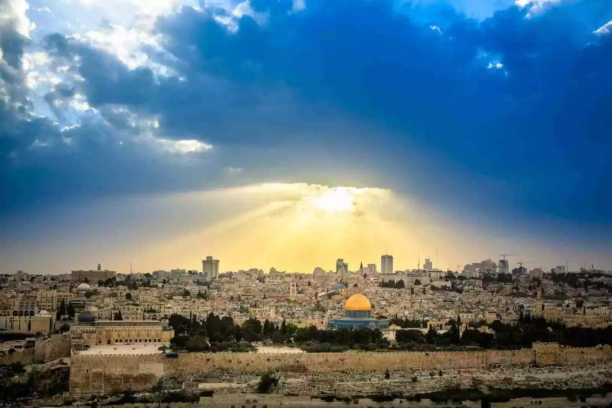Una panoràmica de Jerusalem