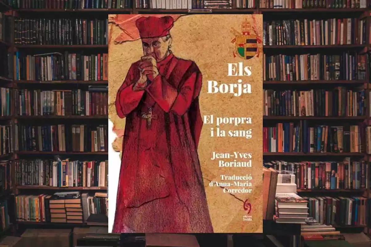 Biblioteca amb el llibre 'Els Borja'