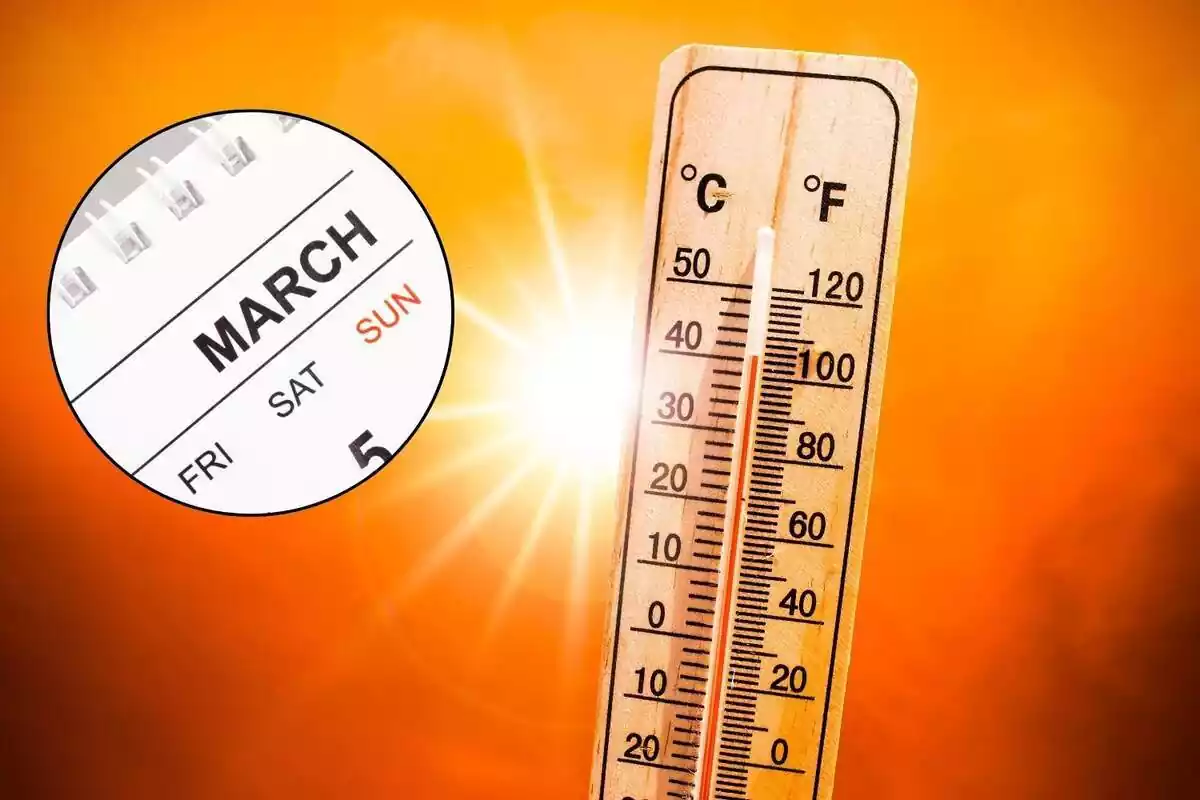 Imatge de calor i de març