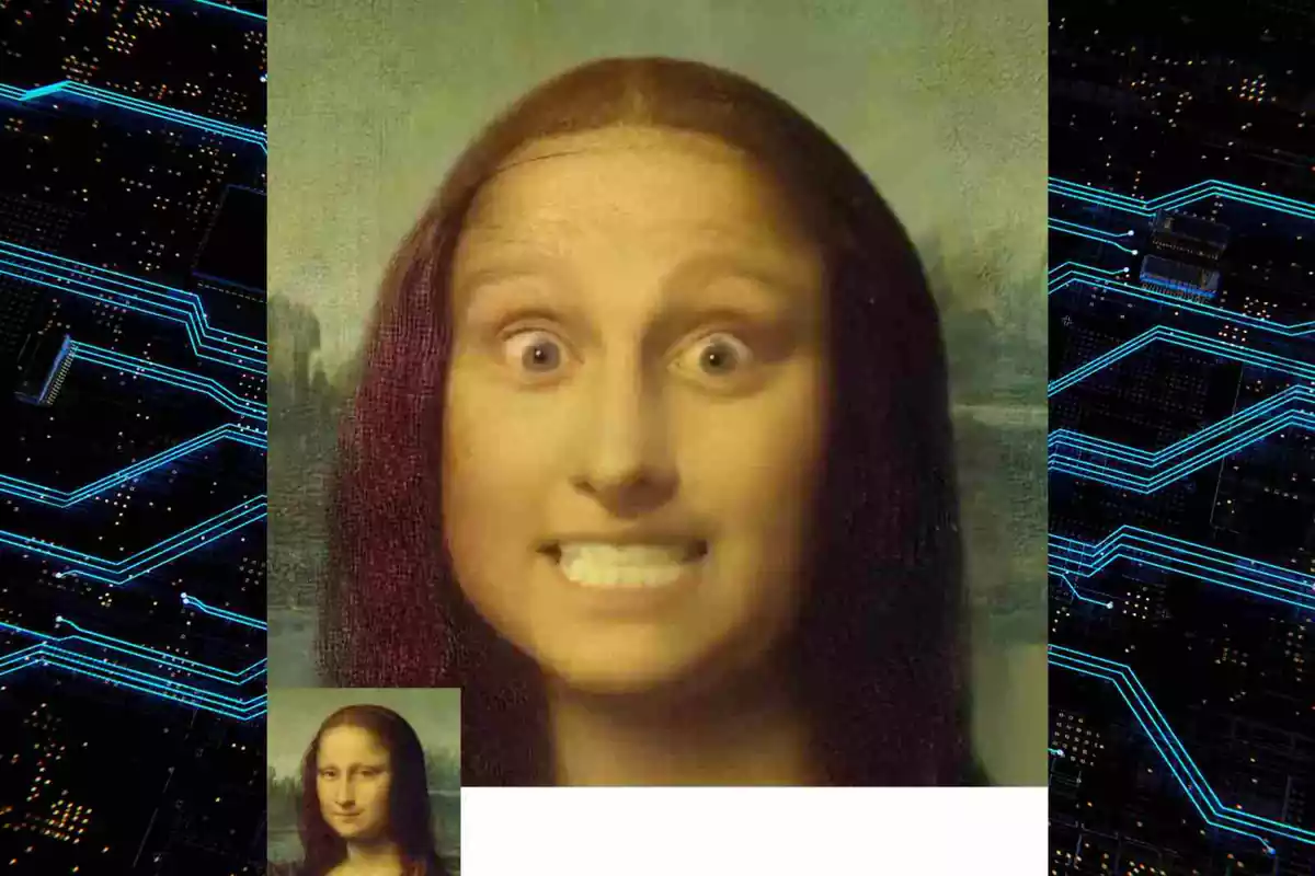 La Mona Lisa rapejant a través de la IA de Microsoft