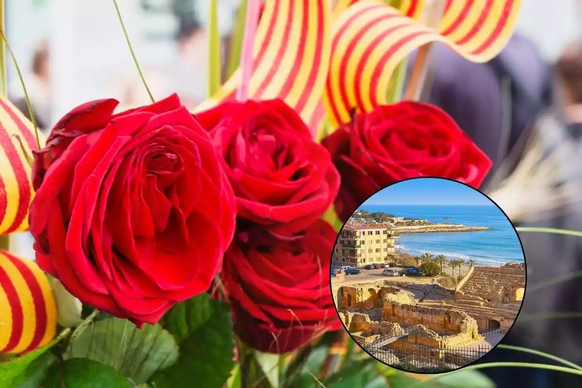 Sant Jordi amb una imatge de Tarragona