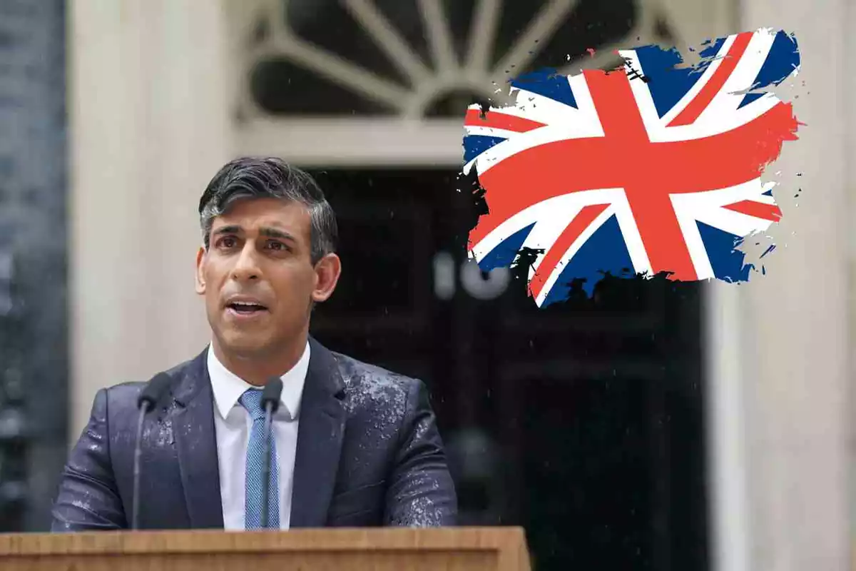 El Primer Ministre del Regne Unit, Rishi Sunak, emet una declaració al número 10 de Downing Street, després de convocar eleccions generals per al 4 de juliol