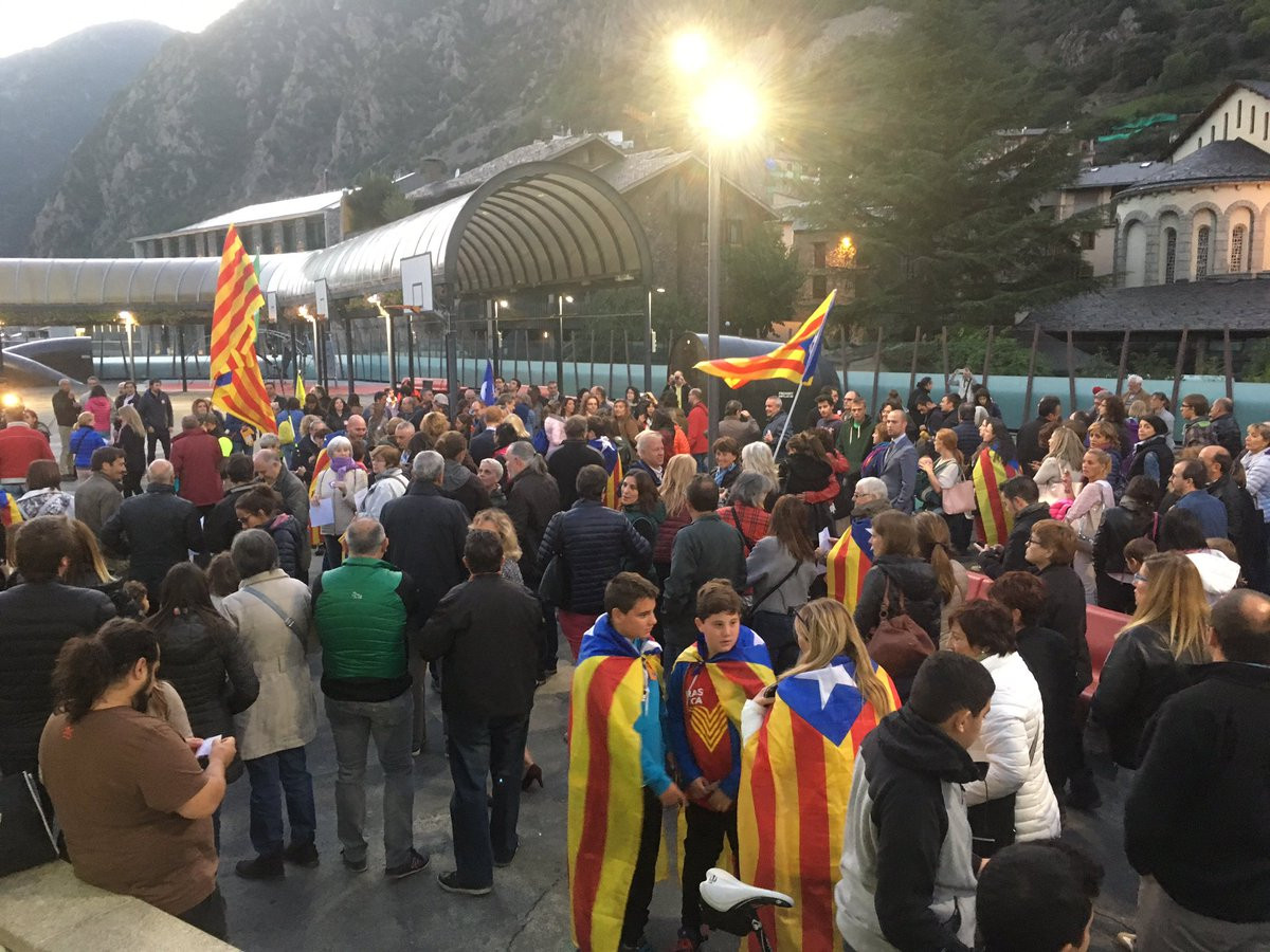 Protesta Andorra Referendum