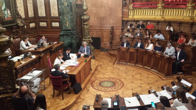 Pleno Ayuntamiento Barcelona 1