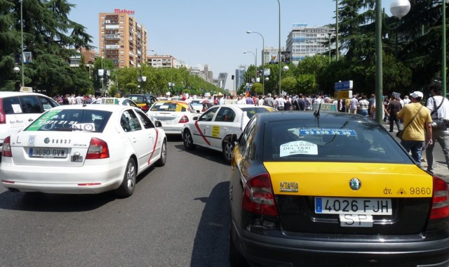 Protesta Taxis 3