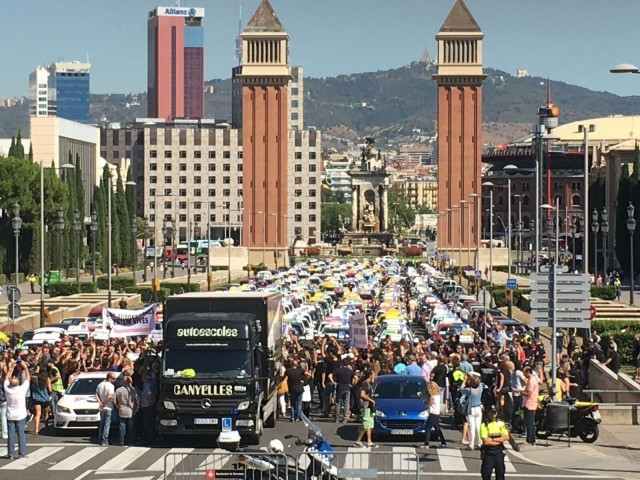 Huelga examinadores trafico 1