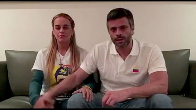 Leopoldo LopezVenezuelaLilian Tintori 1