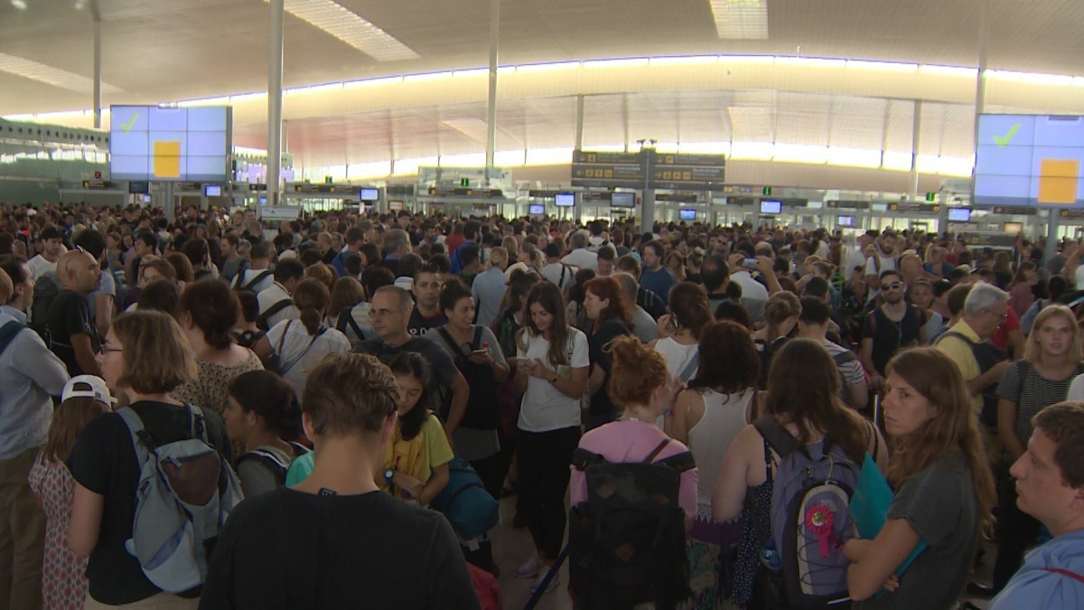 Colas aeropuerto