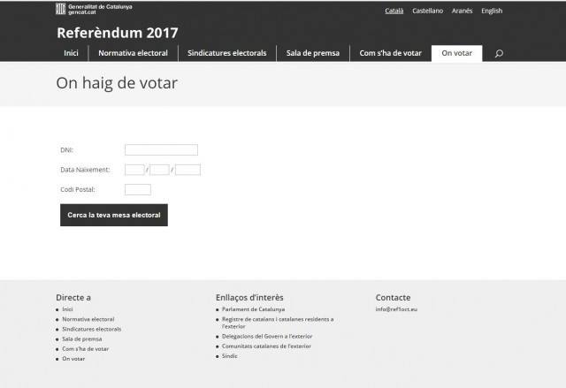 On votar web referendum 1