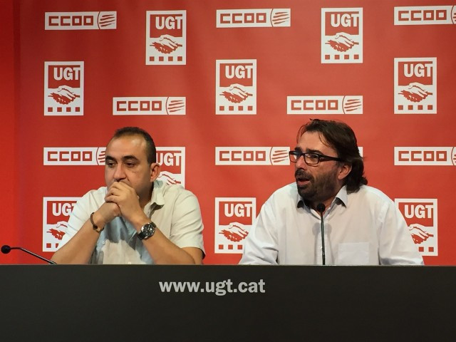 CCOO UGT Catalunya 1