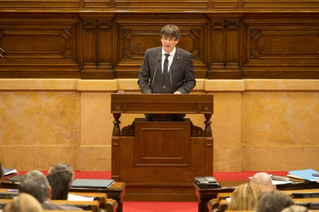 Puigdemon Parlament 1