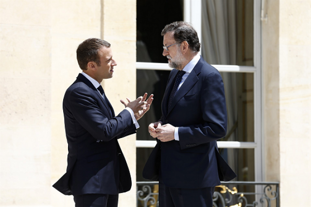 Macron rajoy 1