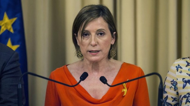 Carme forcadell presidenta del parlament 1