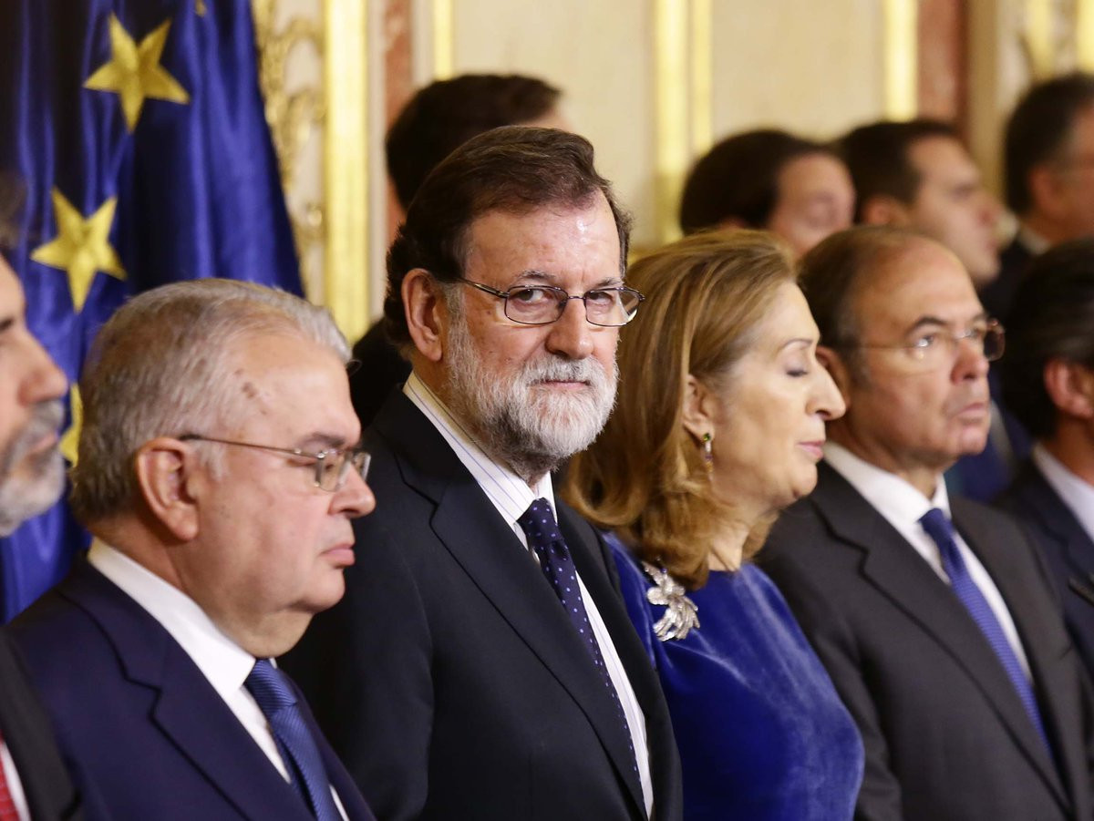 Mariano Rajoy participa en los actos del día de la Constitución