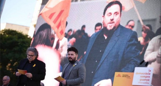 Tarda rufian junqueras erc