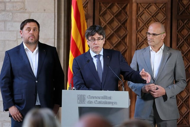 Puigdemot junqueras romeva