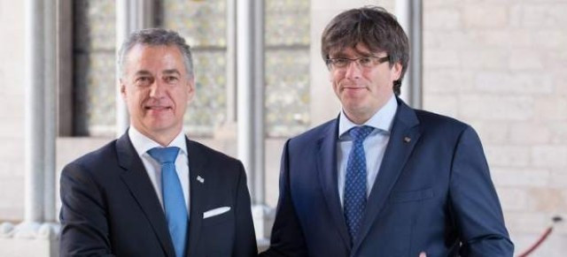 Urkullu y puigdemont