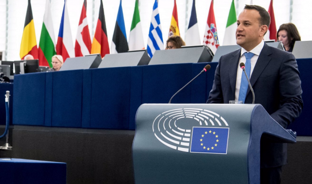 Leo varadkar parlamento europeo estrasburgo primer ministro irlands