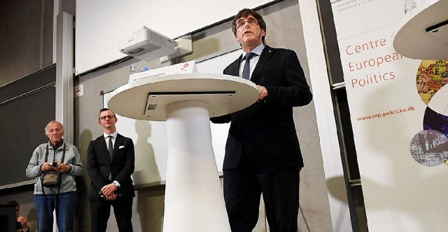 Puigdemont Dinamarca