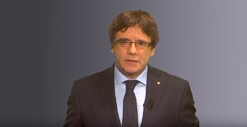 Puigdemont mensaje investidura