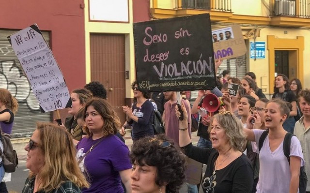 Manada no es no violacin abuso manifestacin 02052018