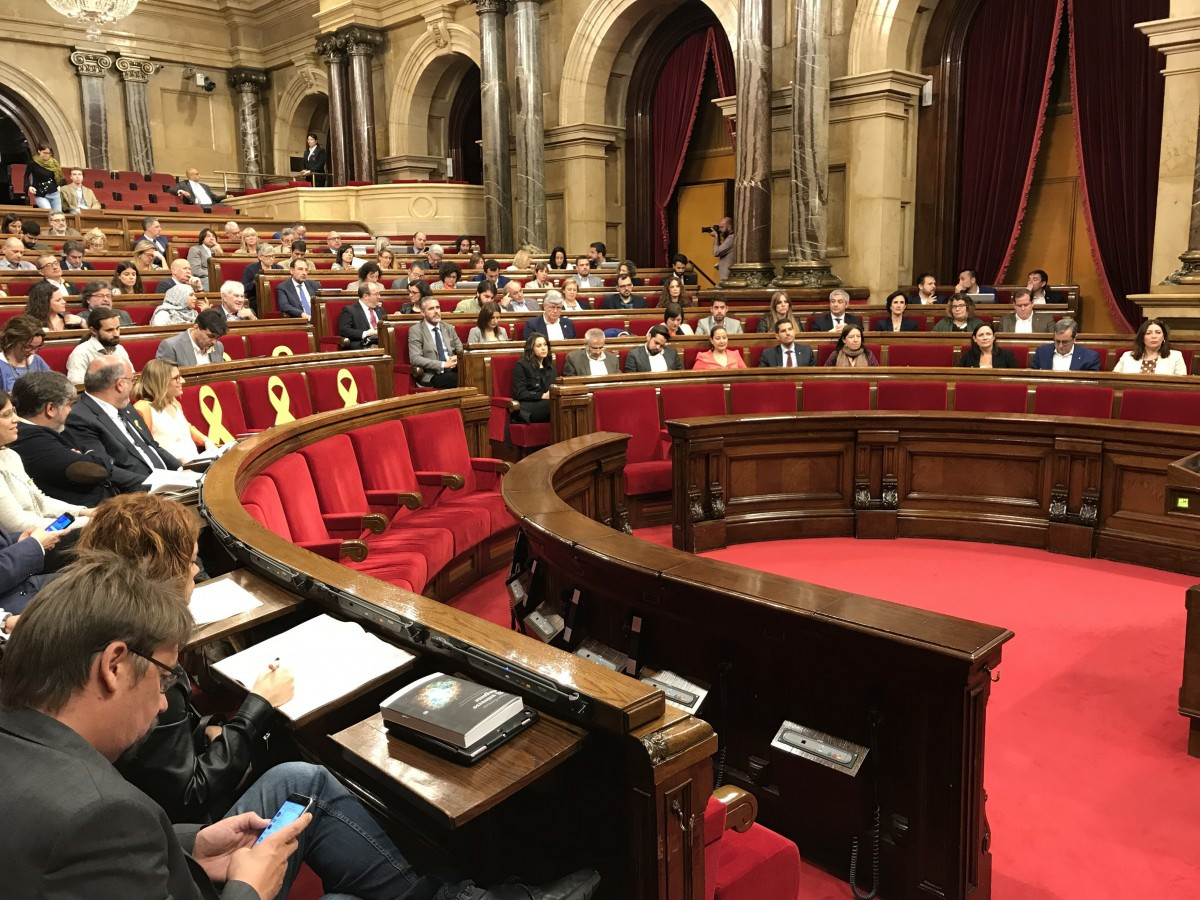 Pleno parlament catalunya