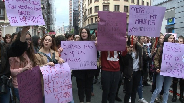 La manada manifestacin 04052018