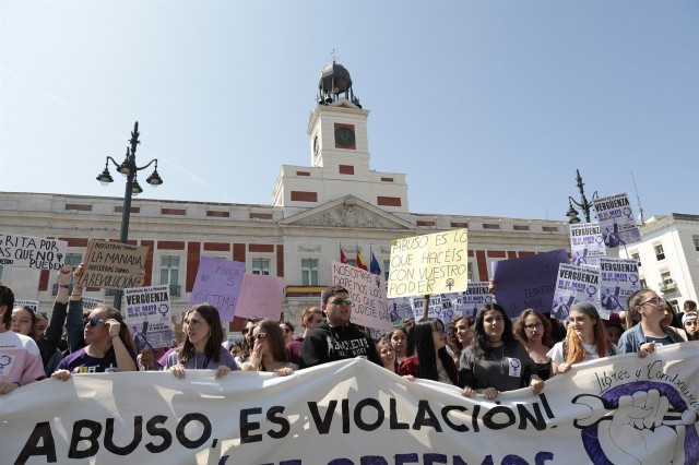 Protesta manada abuso violacin 10052018