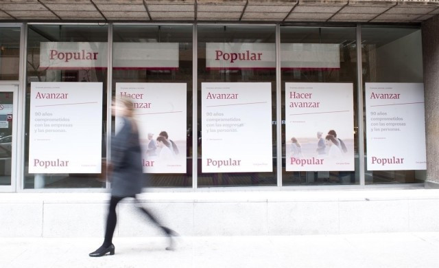 Una sucursal de Banco Popular