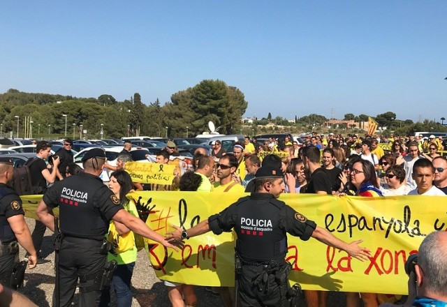 Manifestaciones tarragona rey 22062018