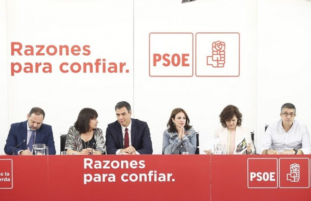 Ejecutiva psoe pedro snchez carmen calvo 03092018