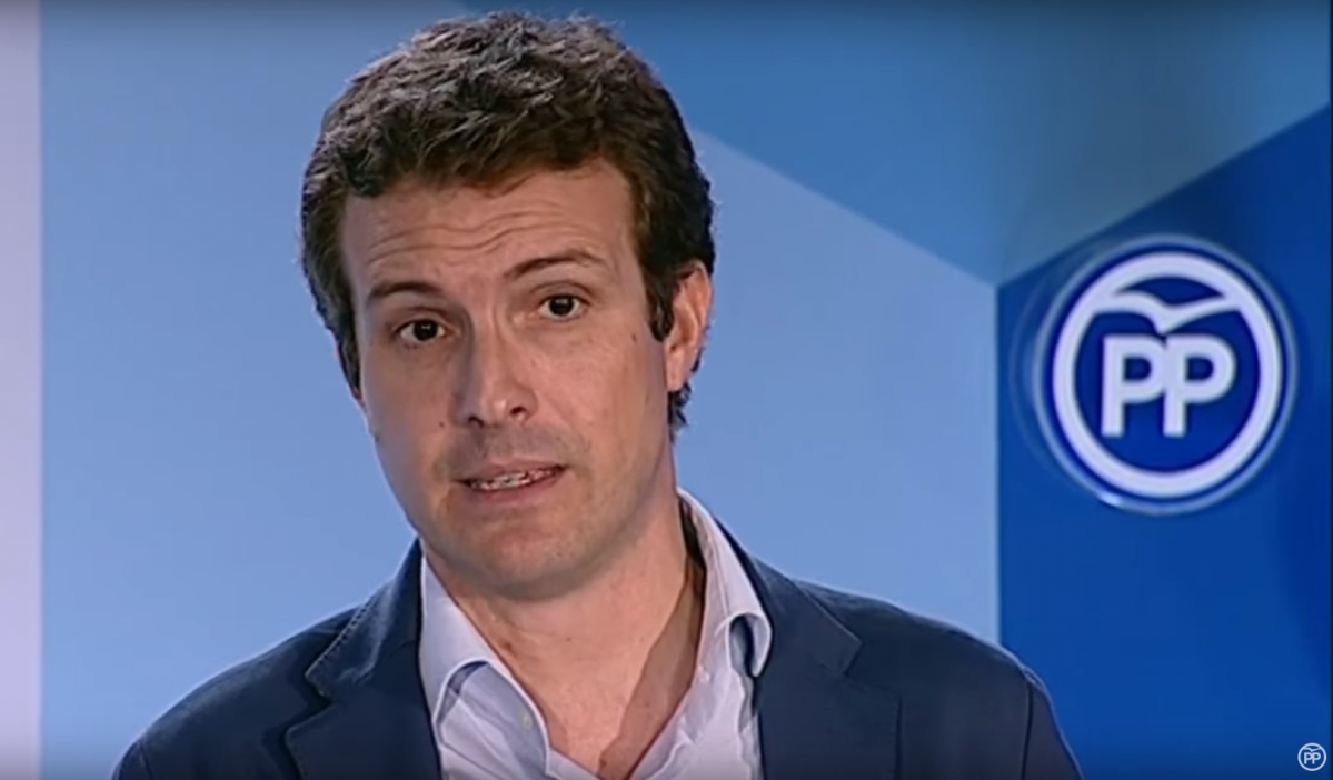 Pablo Casado en Barcelona