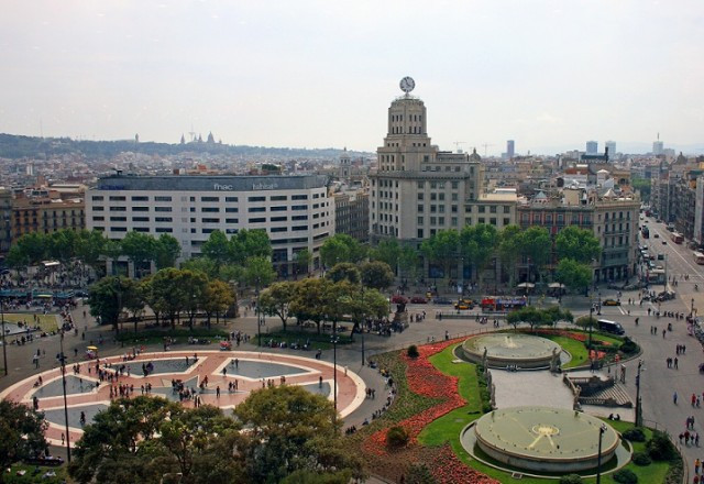 Plaza catalua catalunya 20092018