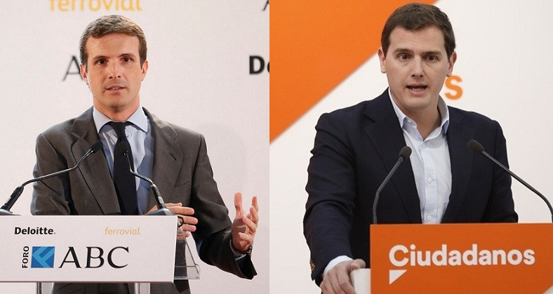 Pablo casado albert rivera 01102018