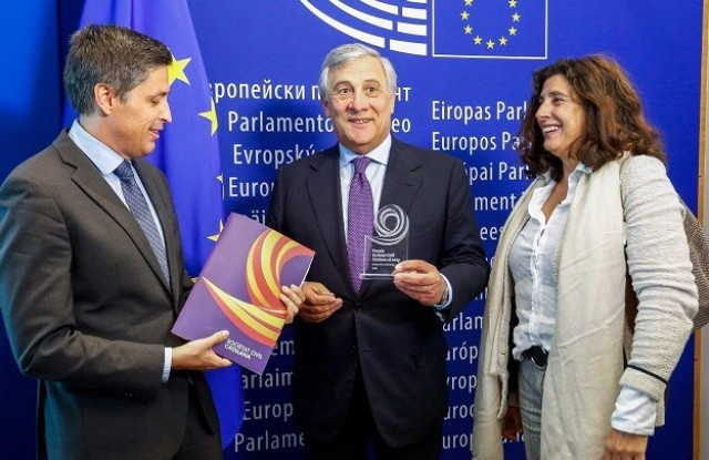 Antonio tajani scc premio seny 03102018