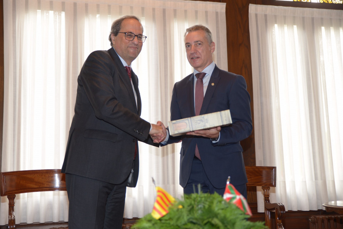 Urkullu torra reunidos en vitoria